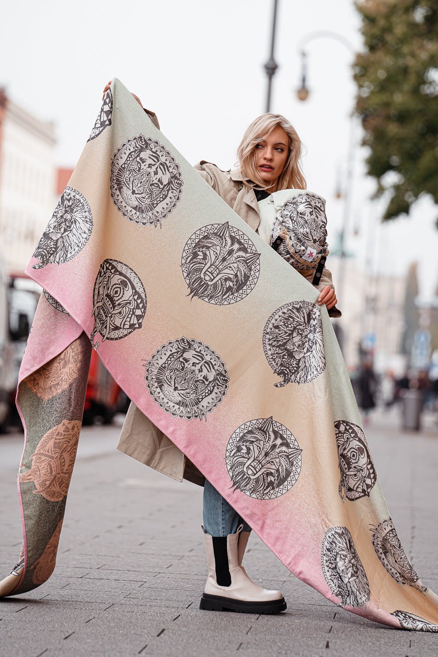 Babytrage Flip Wild Mandala Lion - KOKADI