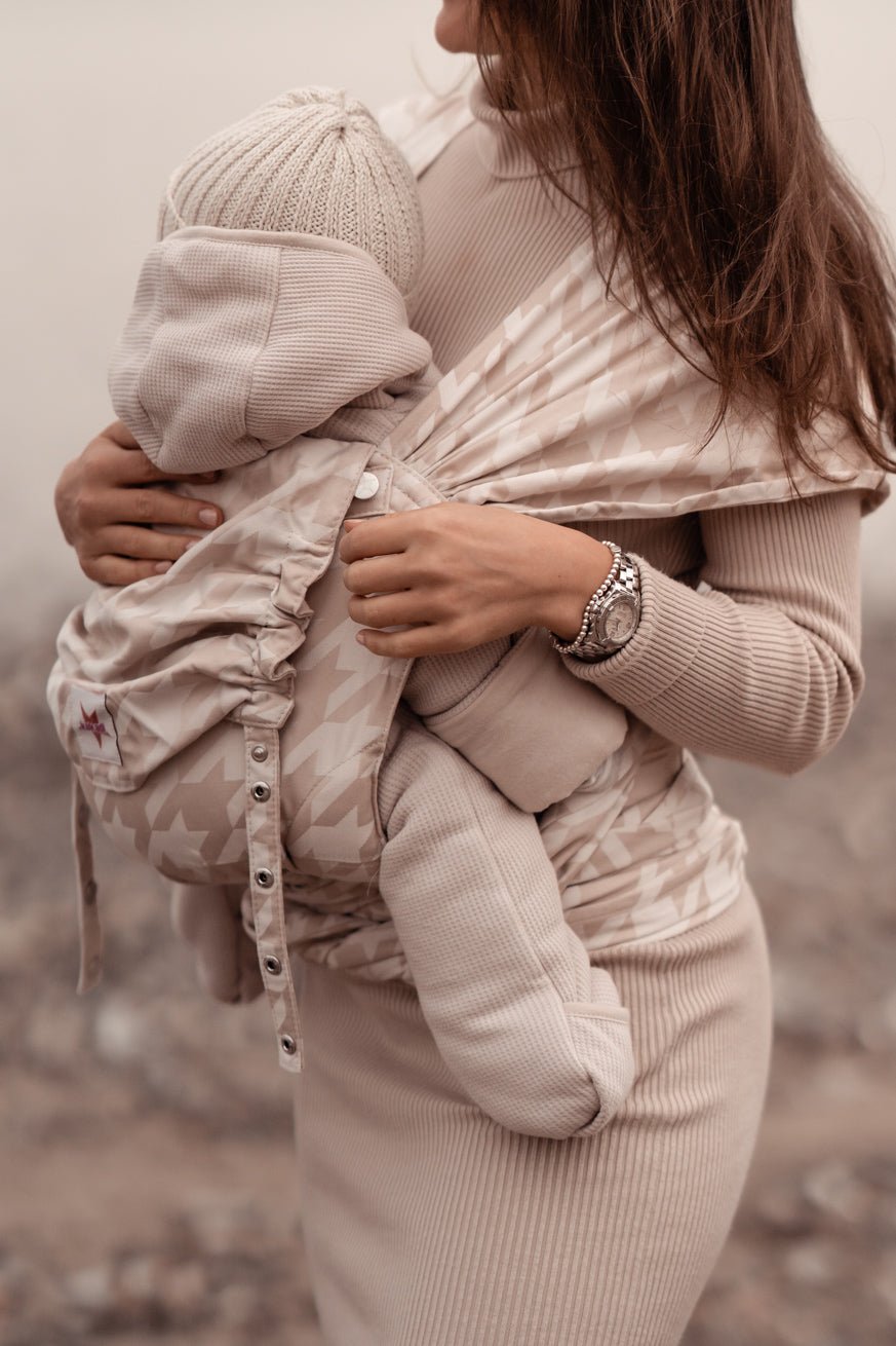 bæresele WrapStar Houndstooth Campiano - KOKADI