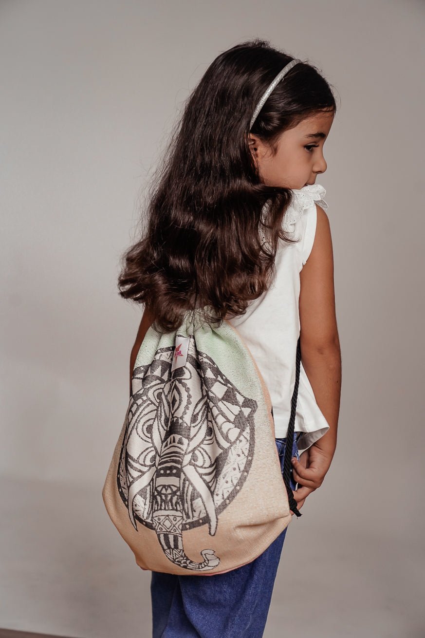 Mini Bolsa Hipster Wild Mandala Elefante - KOKADI