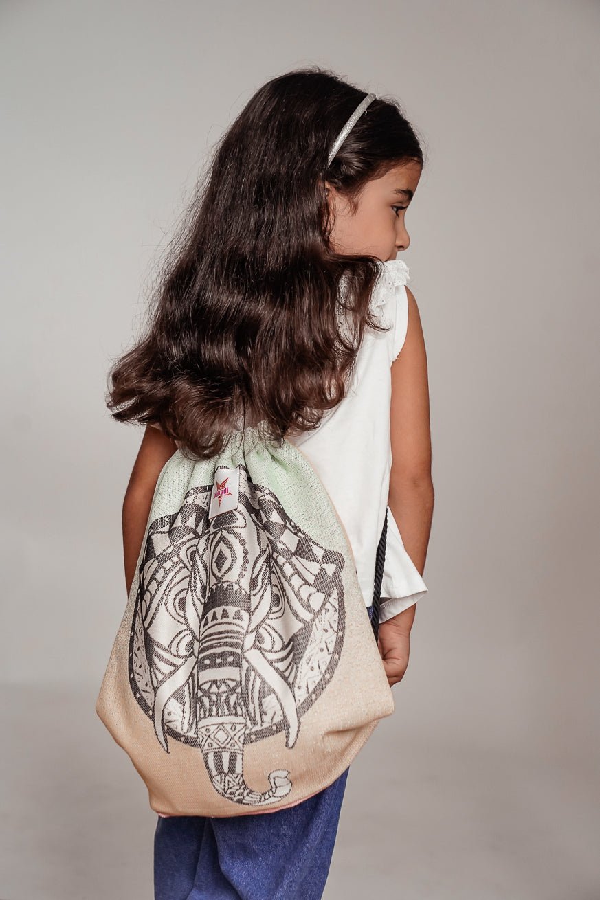 Mini Sac Hipster Éléphant Mandala Sauvage - KOKADI