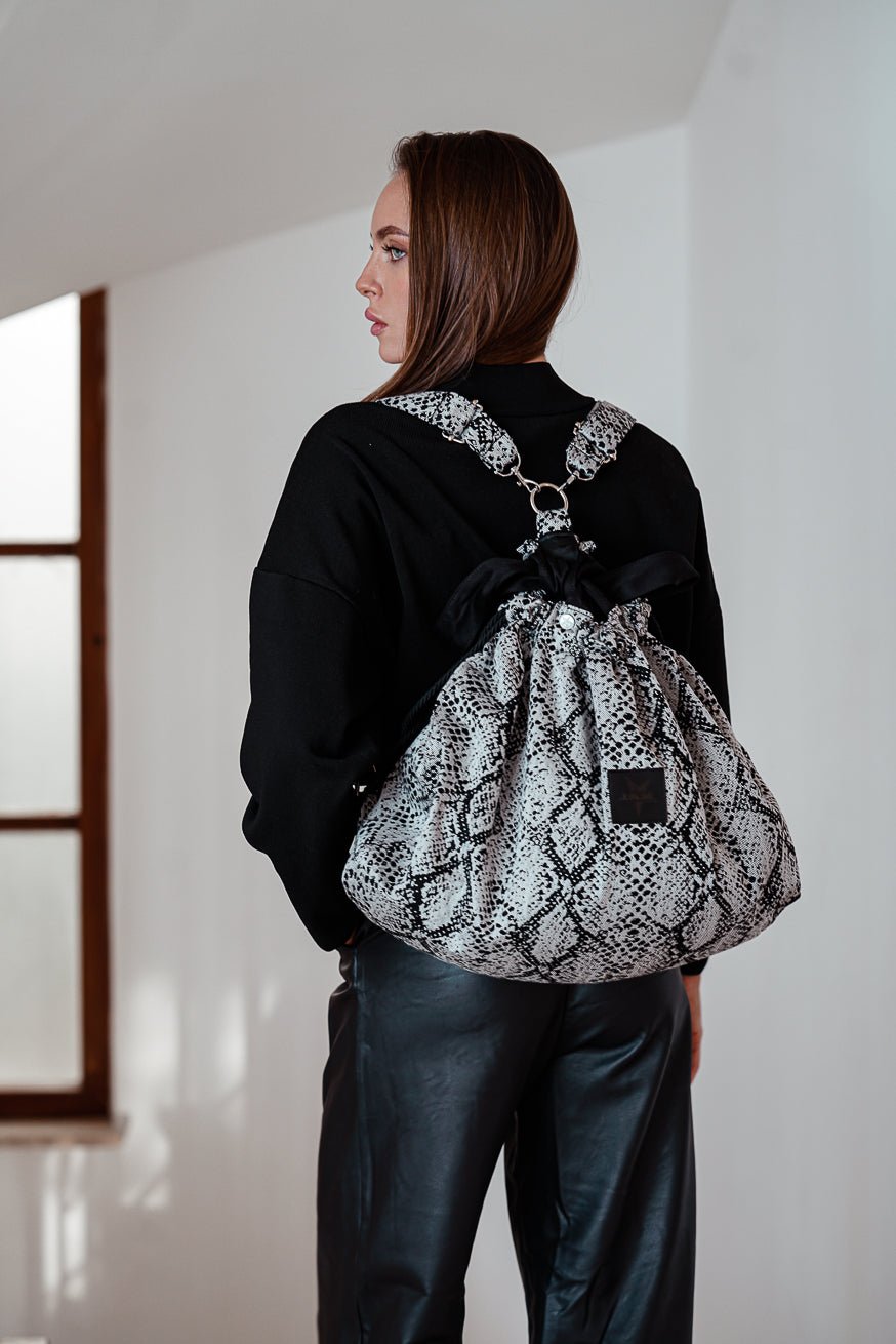 Mommy Bag Snake Monochrom - KOKADI