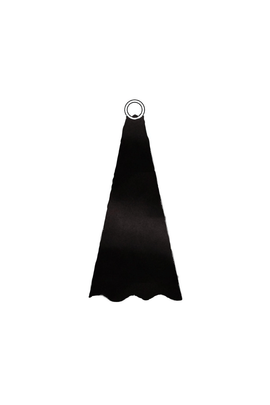 Bandolera Sólo negro KOKADI