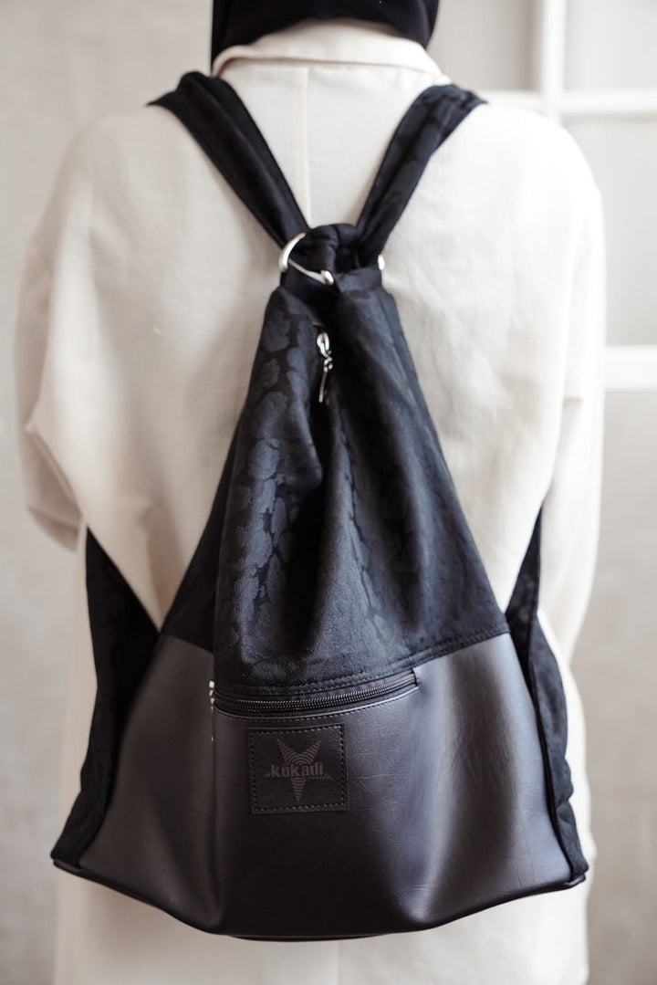 Mochila bolso Safari Black Beauty - KOKADI