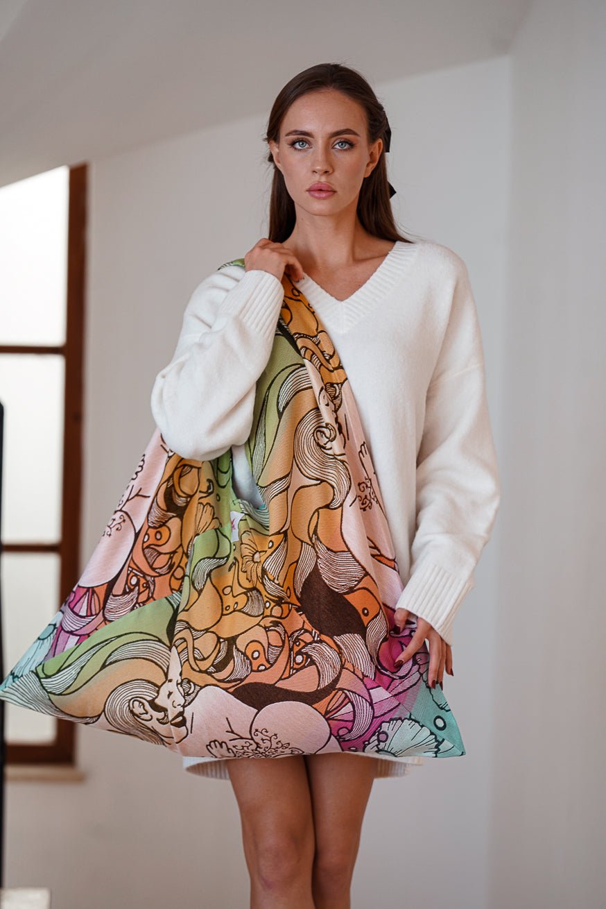 XXL Shopper Rainbow Medusa - KOKADI