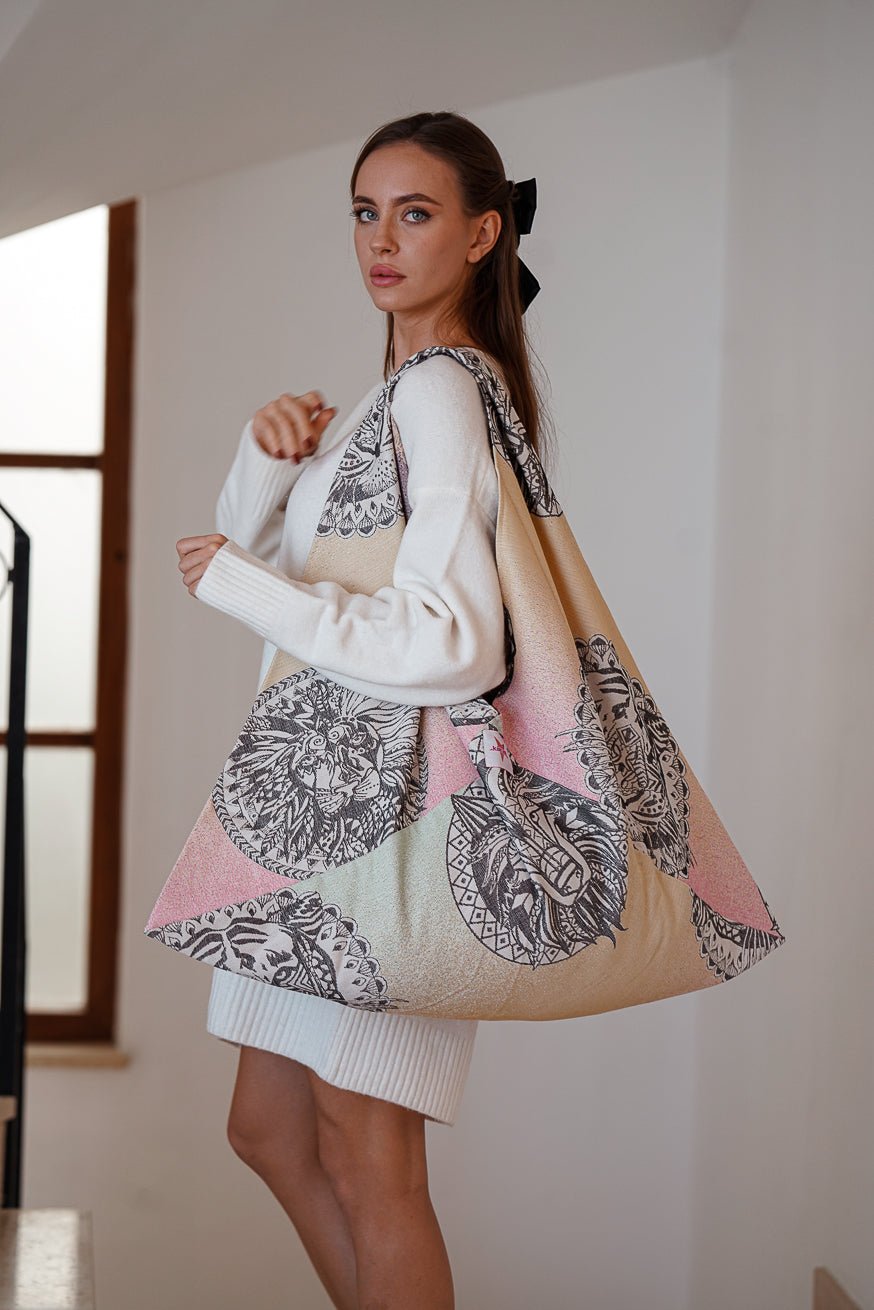 XXL Shopper Mandala selvagem - KOKADI