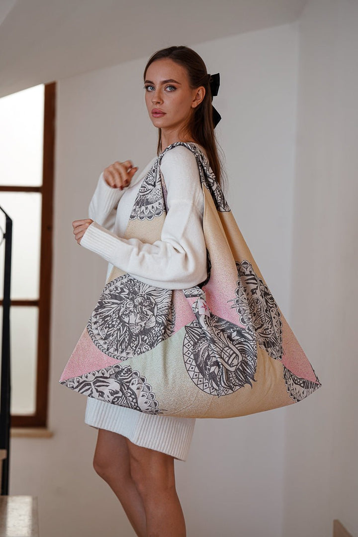 XXL Shopper Mandala selvagem - KOKADI