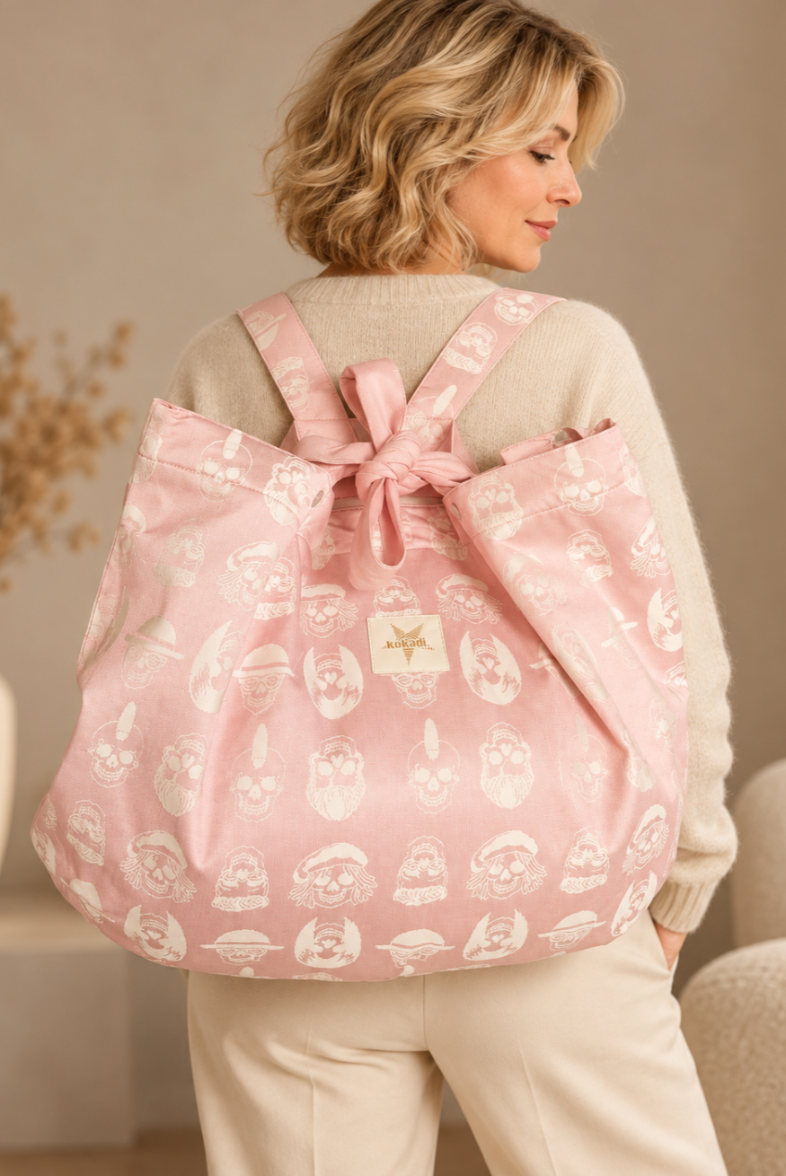 Mommy Bag Schedels roos