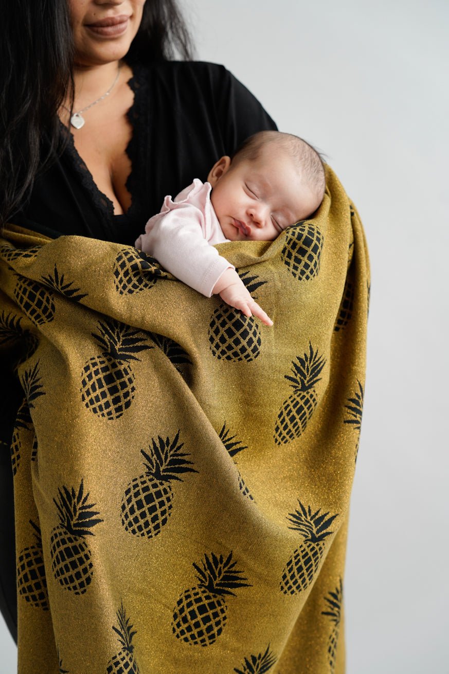 Manta bebe piña Penélope - KOKADI