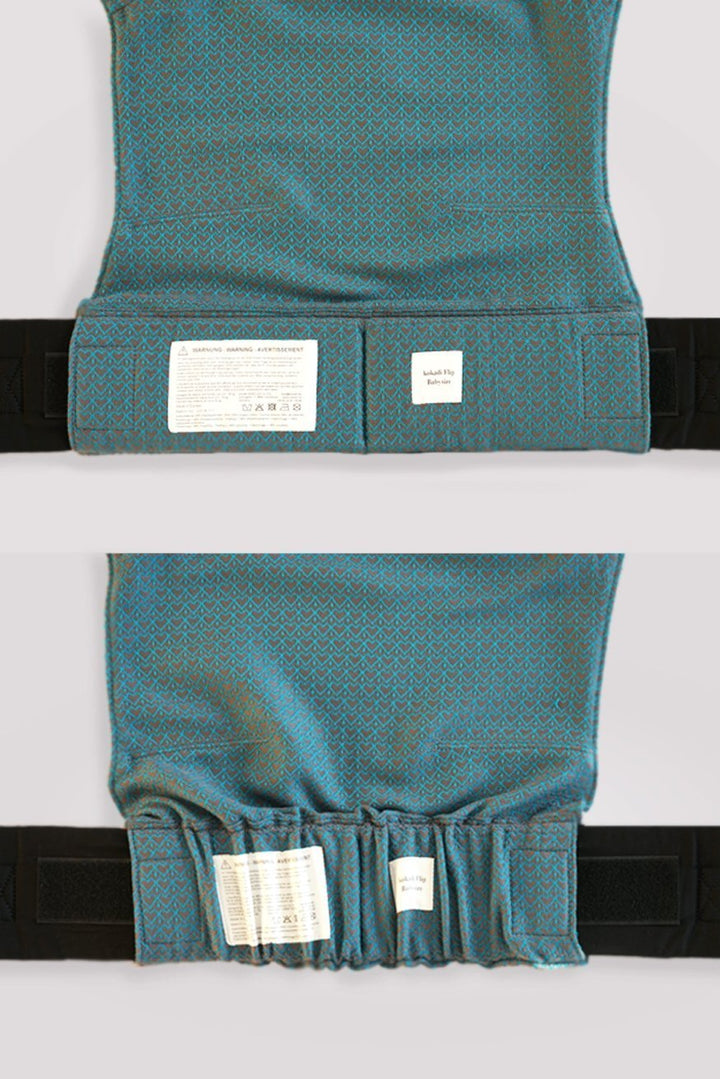 Draagzak WrapStar Heart2Heart-lagune - KOKADI