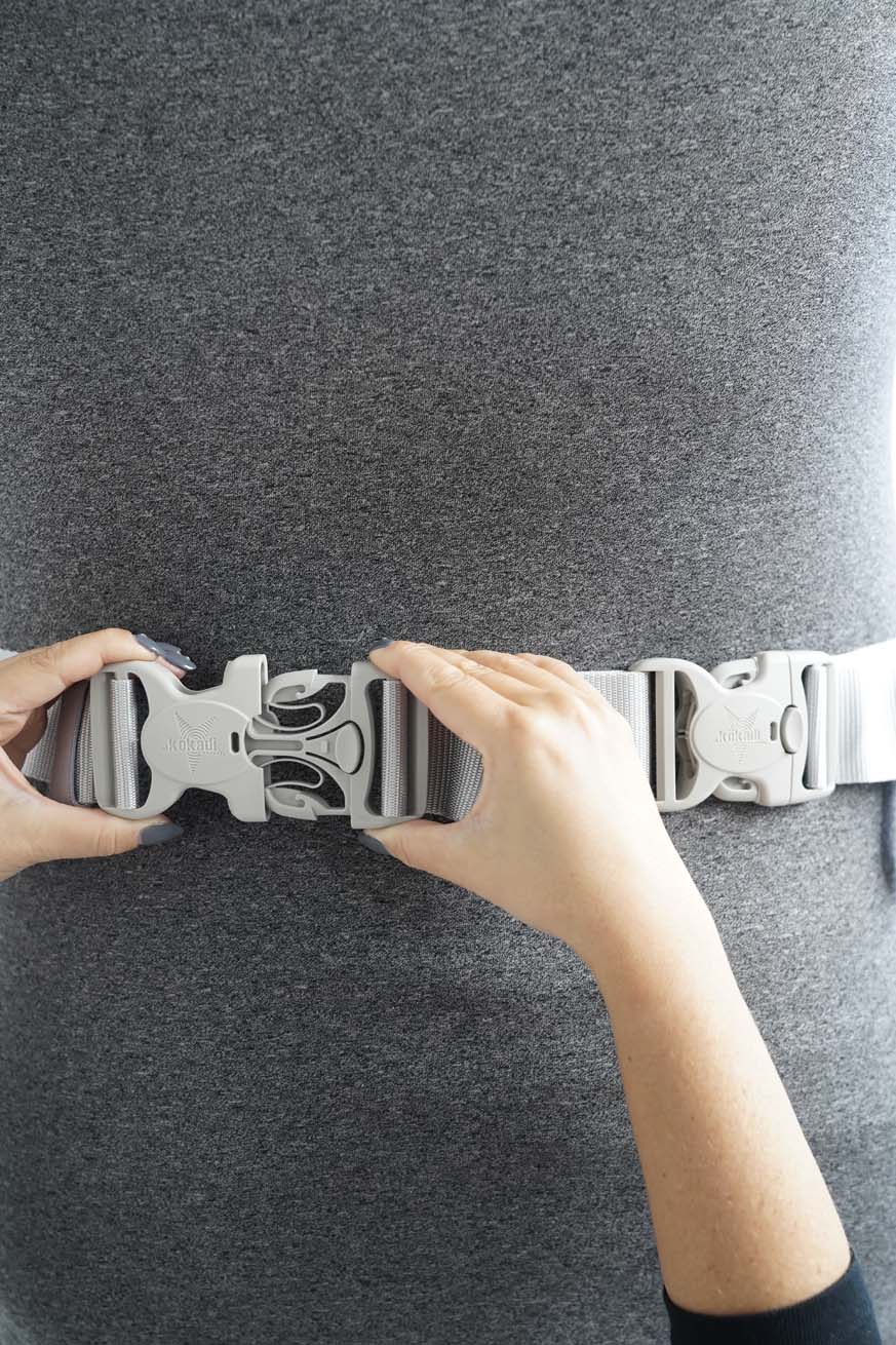 Extensión del cinturón lumbar con cierre de estrella Silverline - KOKADI