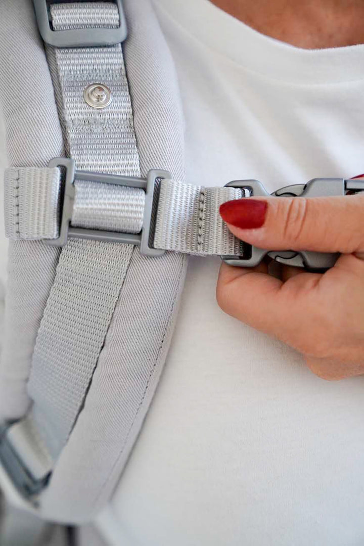 Fibbia a croce 25mm Silverline lucida - KOKADI
