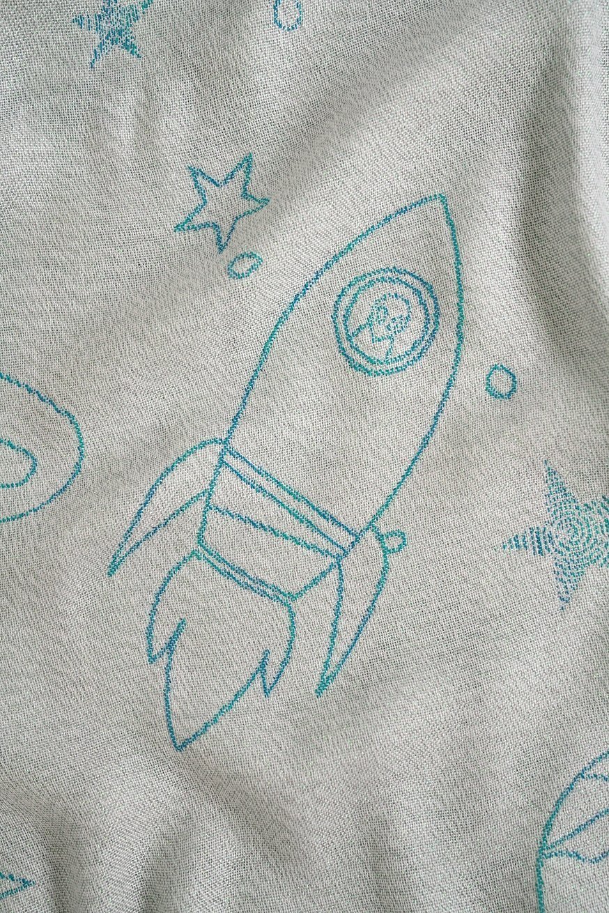 Coperta coccolosa Spazio Profondo Via Lattea - KOKADI