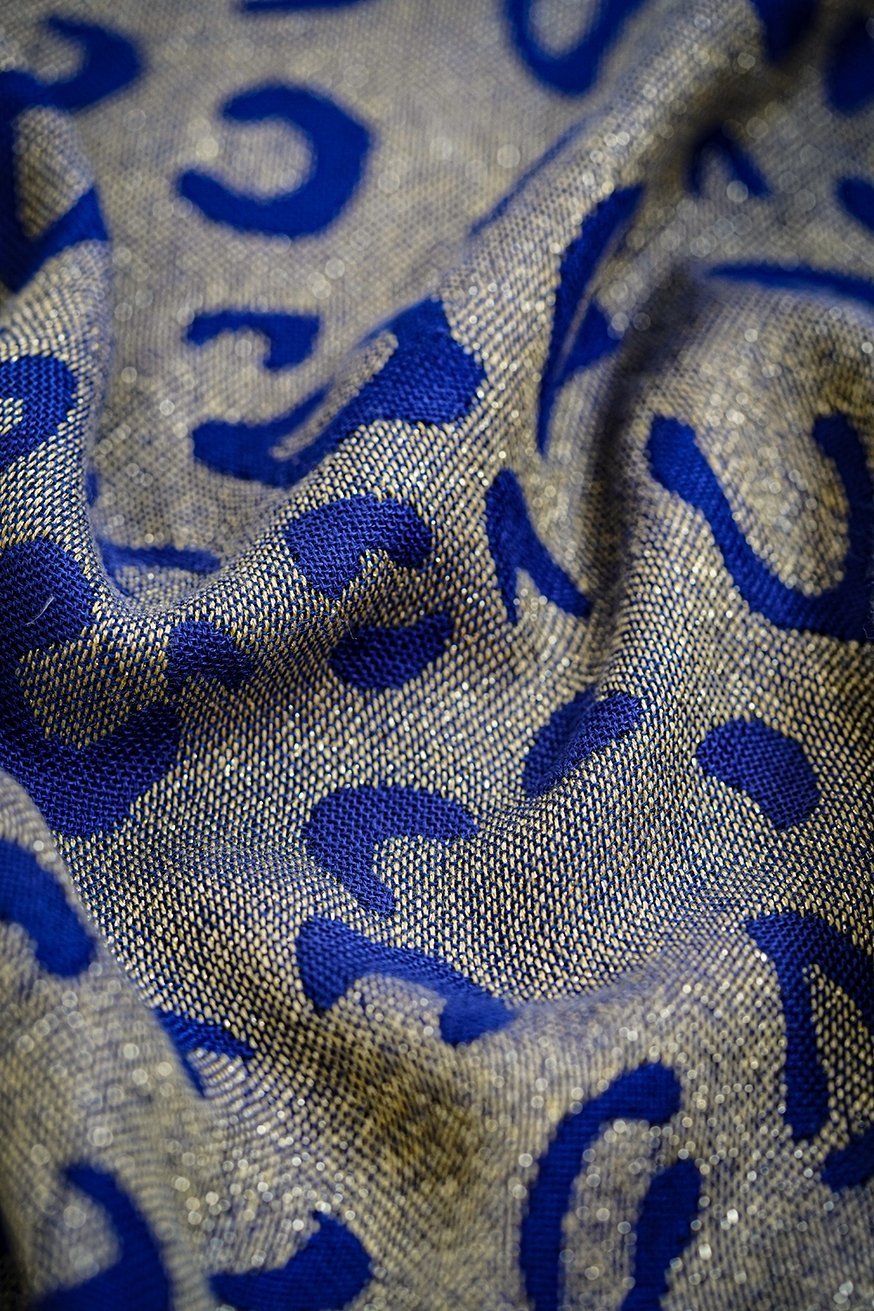 Manta de peluche Safari oro zafiro - KOKADI